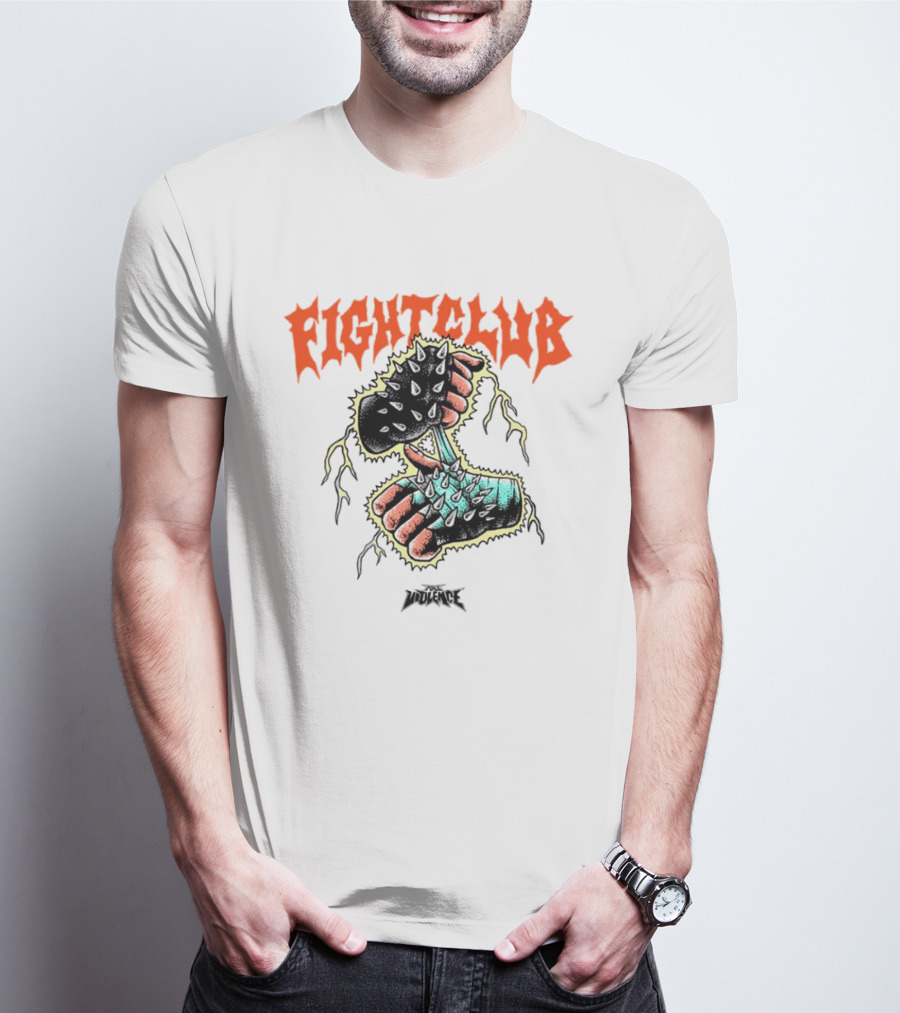 Fight Club Gloves Spiked Violence T-Shirt