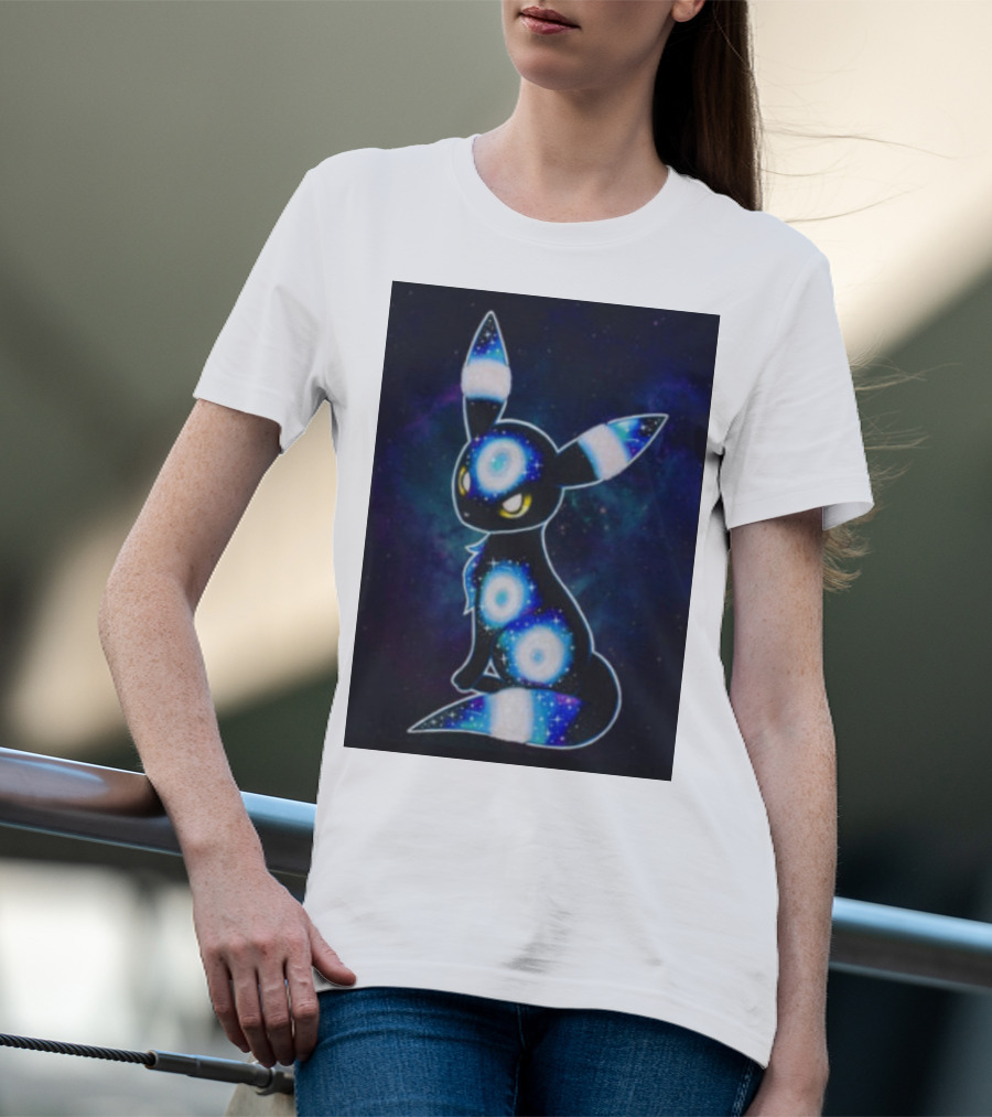 Umbreon Galaxy Cosmic Pokemon T-Shirt