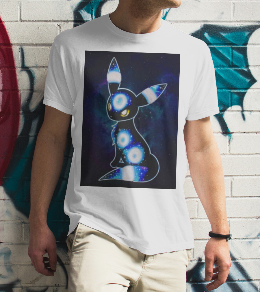 Umbreon Galaxy Cosmic Pokemon T-Shirt