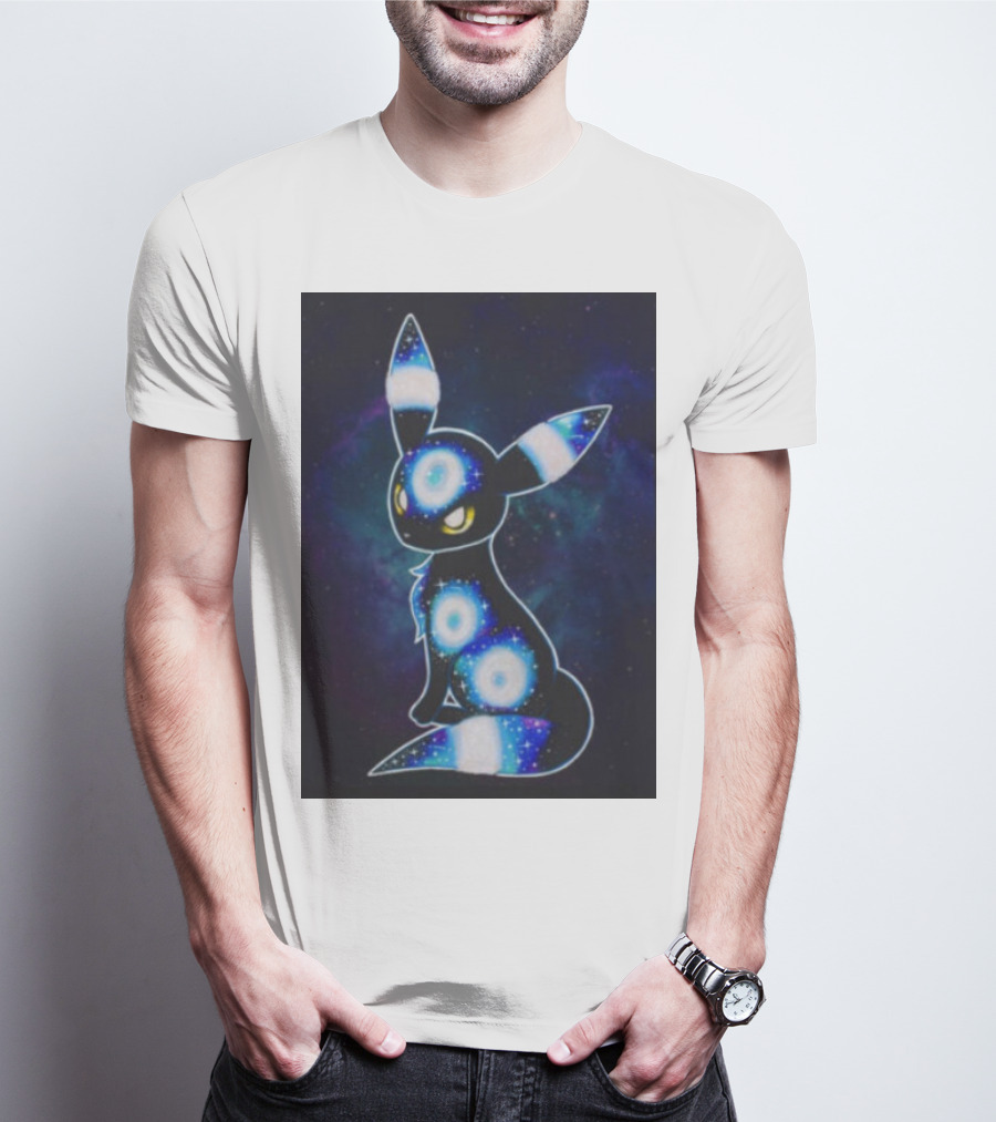 Umbreon Galaxy Cosmic Pokemon T-Shirt