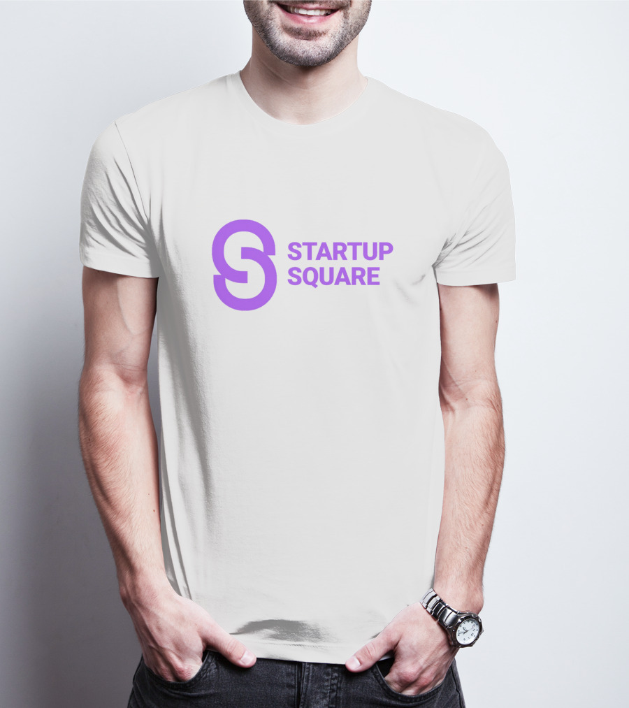Startup Square Purple S T-Shirt