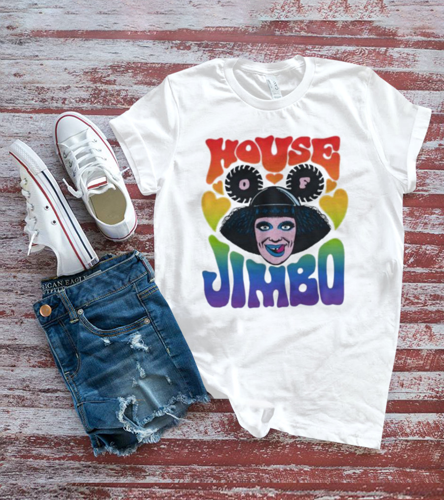 House Of Jimbo Colorful Character T-Shirt