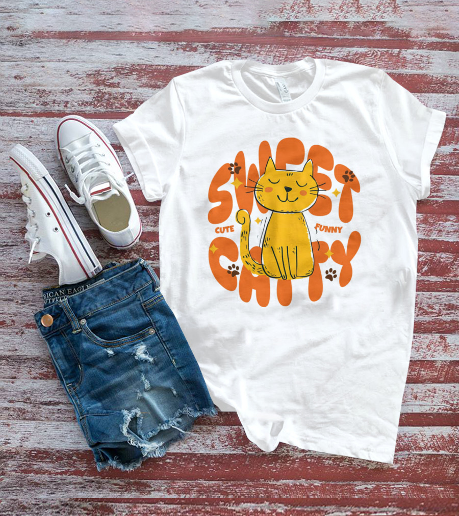 Sweet Cat Cute Funny T-Shirt