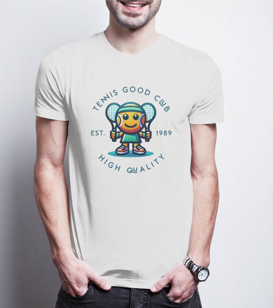 Tennis Good Club High Quality Est 1989 T-Shirt
