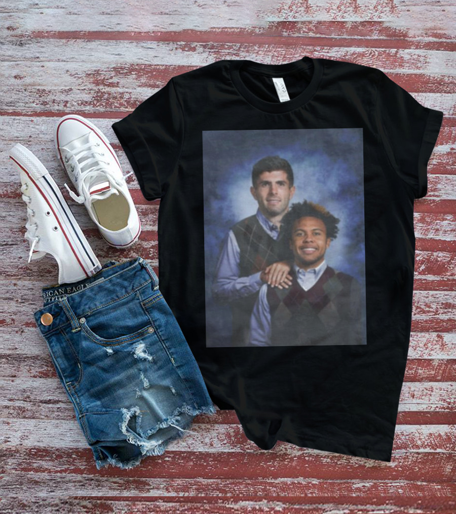 Christian Pulisic And Weston McKennie Soccer Siblings T-Shirt
