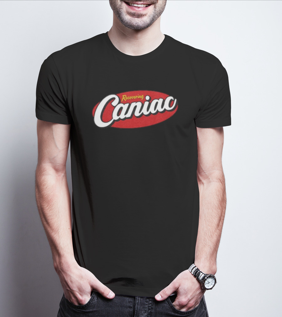 Recovering Caniac Red T-Shirt