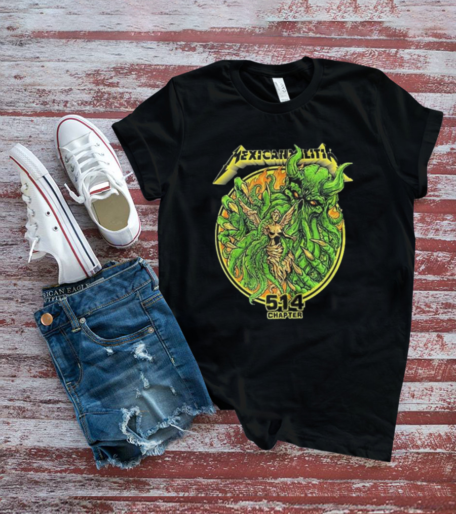 Mexican Militia Chapter 514 Vintage Monster T-Shirt