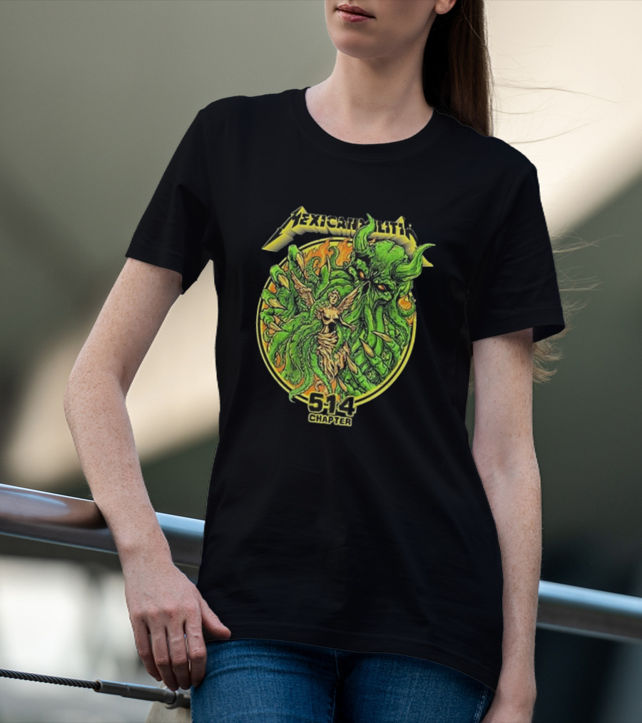 Mexican Militia Chapter 514 Vintage Monster T-Shirt