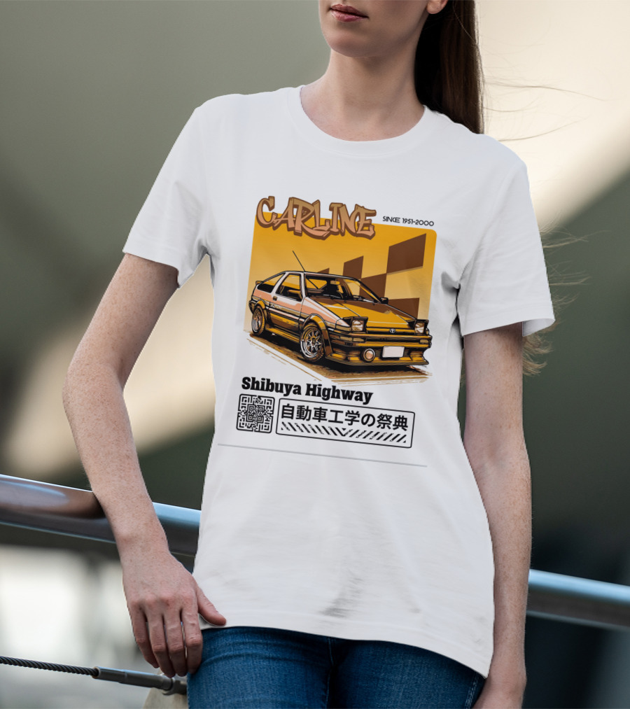 Carline Shibuya Highway Since 1951-2000 T-Shirt