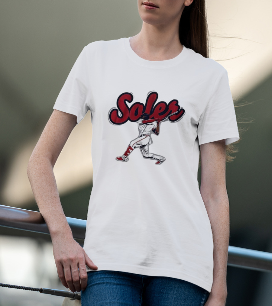 Jorge Soler Baseball Slugger Swing Motion T-Shirt