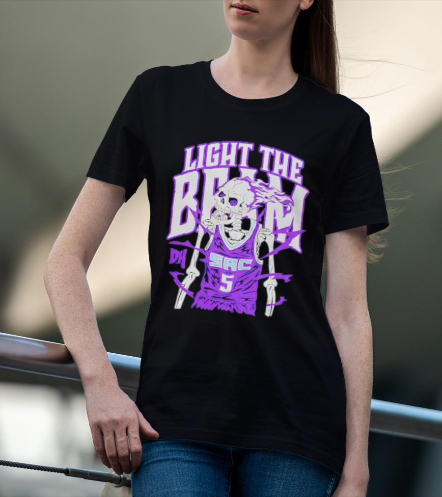 Light The Beam DH SAC 5 Skeleton Kings T-Shirt