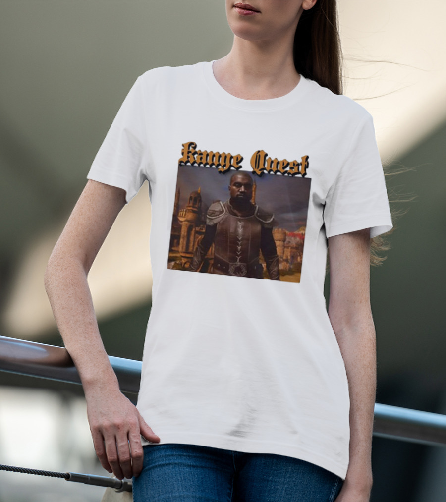 Kanye Quest Medieval Adventure Cleric In Armor T-Shirt