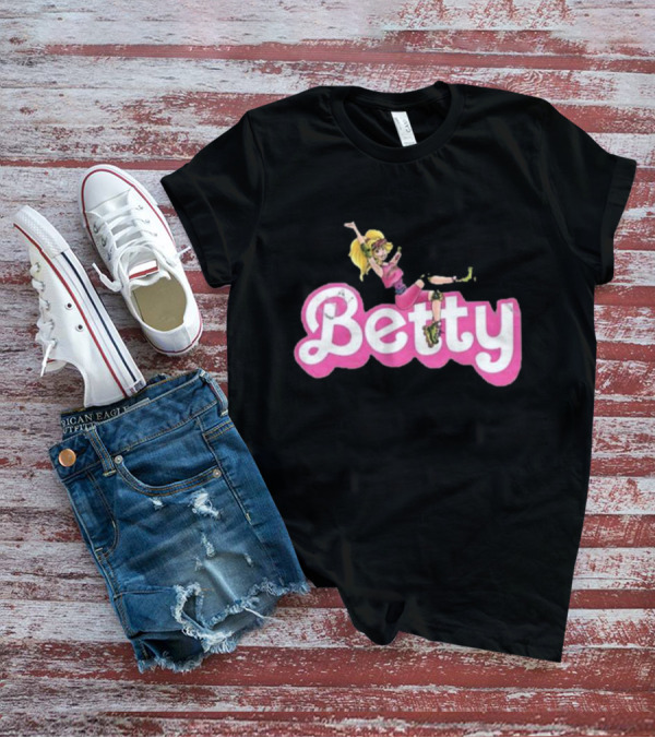 Betty Blonde Vintage Pink T-Shirt