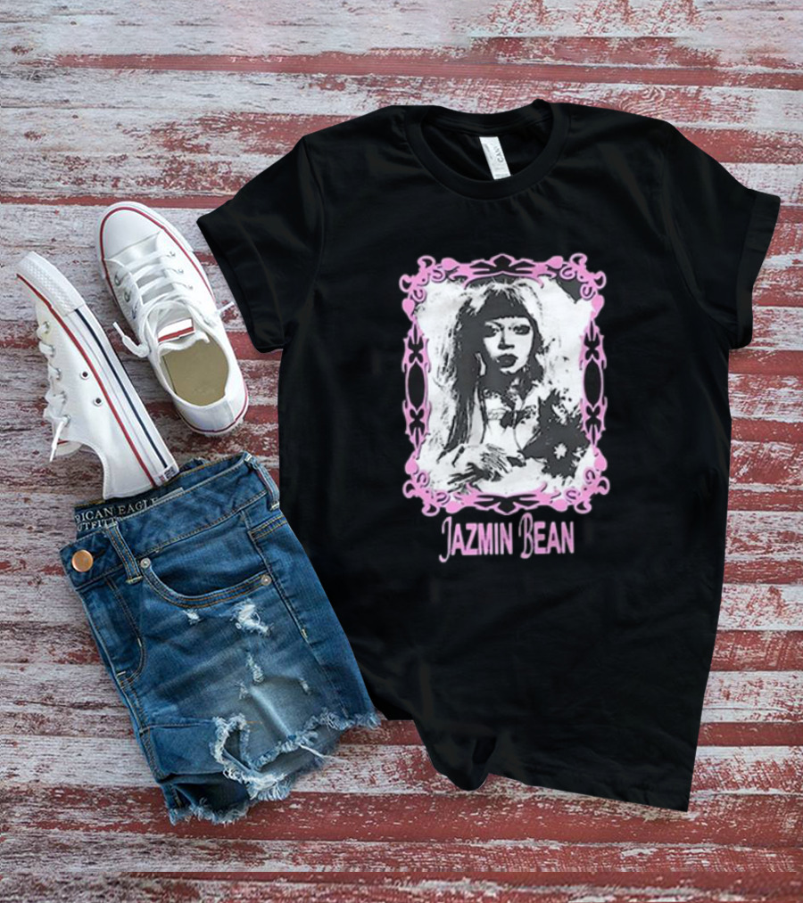 Jazmin Bean Merch Pink Gothic T-Shirt