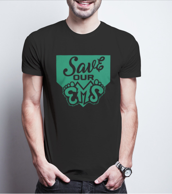 Eugene Emeralds Save Our Ems Team Spirit T-Shirt