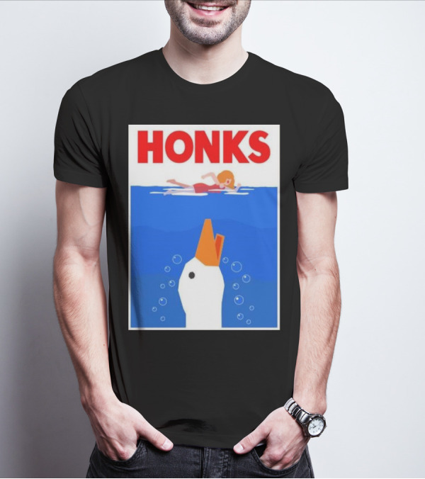 HONKS Goose Jaws T-Shirt