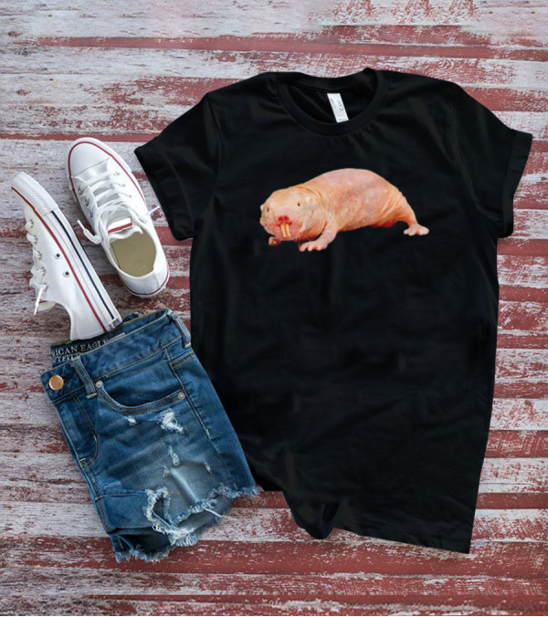 Naked Mole Rat Image On Clothing T-Shirt