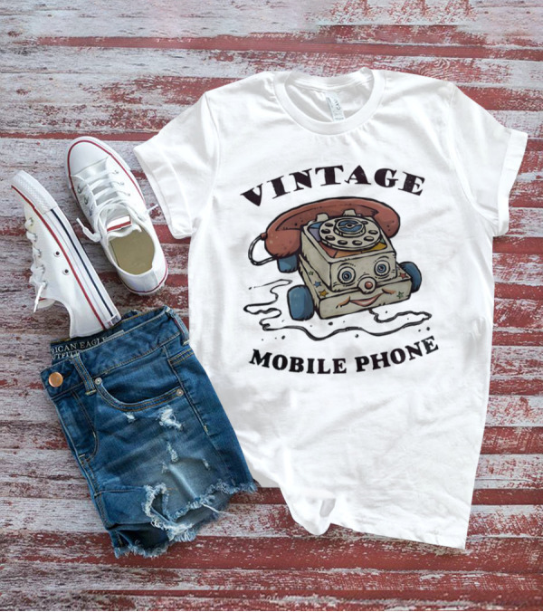 Vintage Chatter Telephone Mobile Phone Original T-Shirt