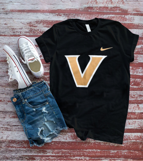 Vanderbilt Commodores Black V T-Shirt
