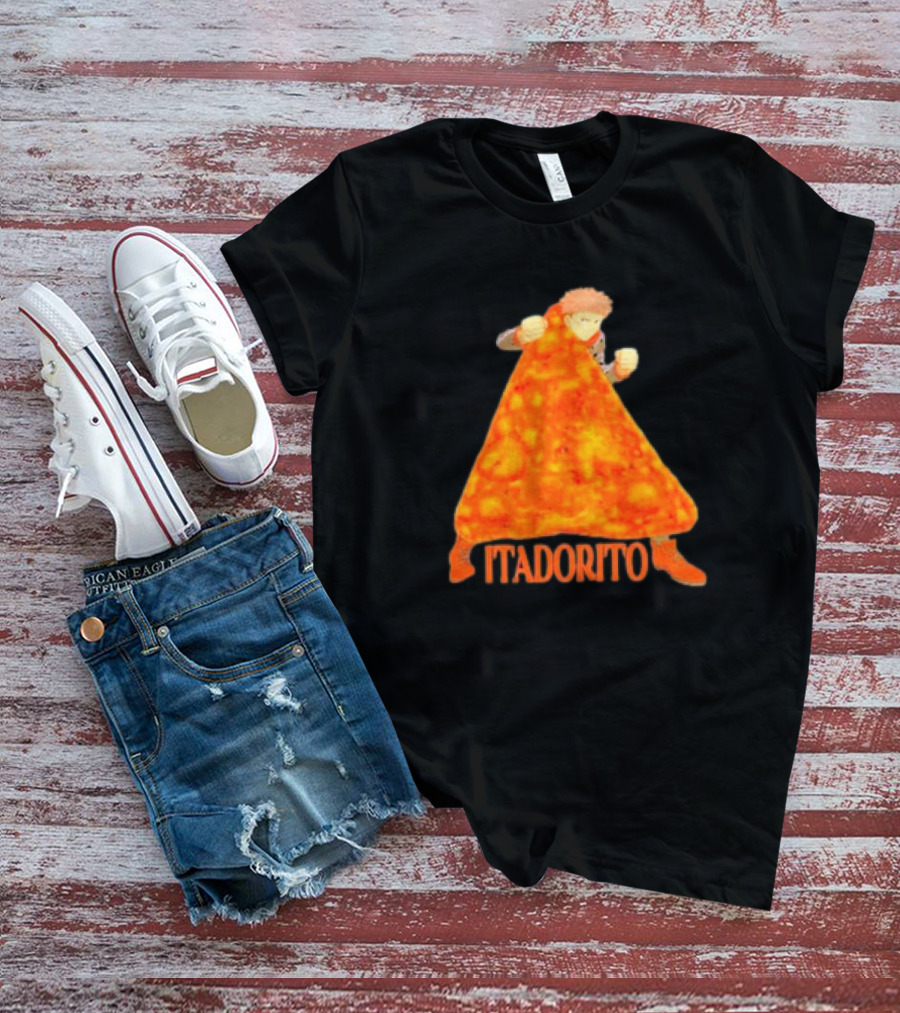 ItaDorito Jujutsu Kaisen Doritos Cheese Nachos Mashup T-Shirt