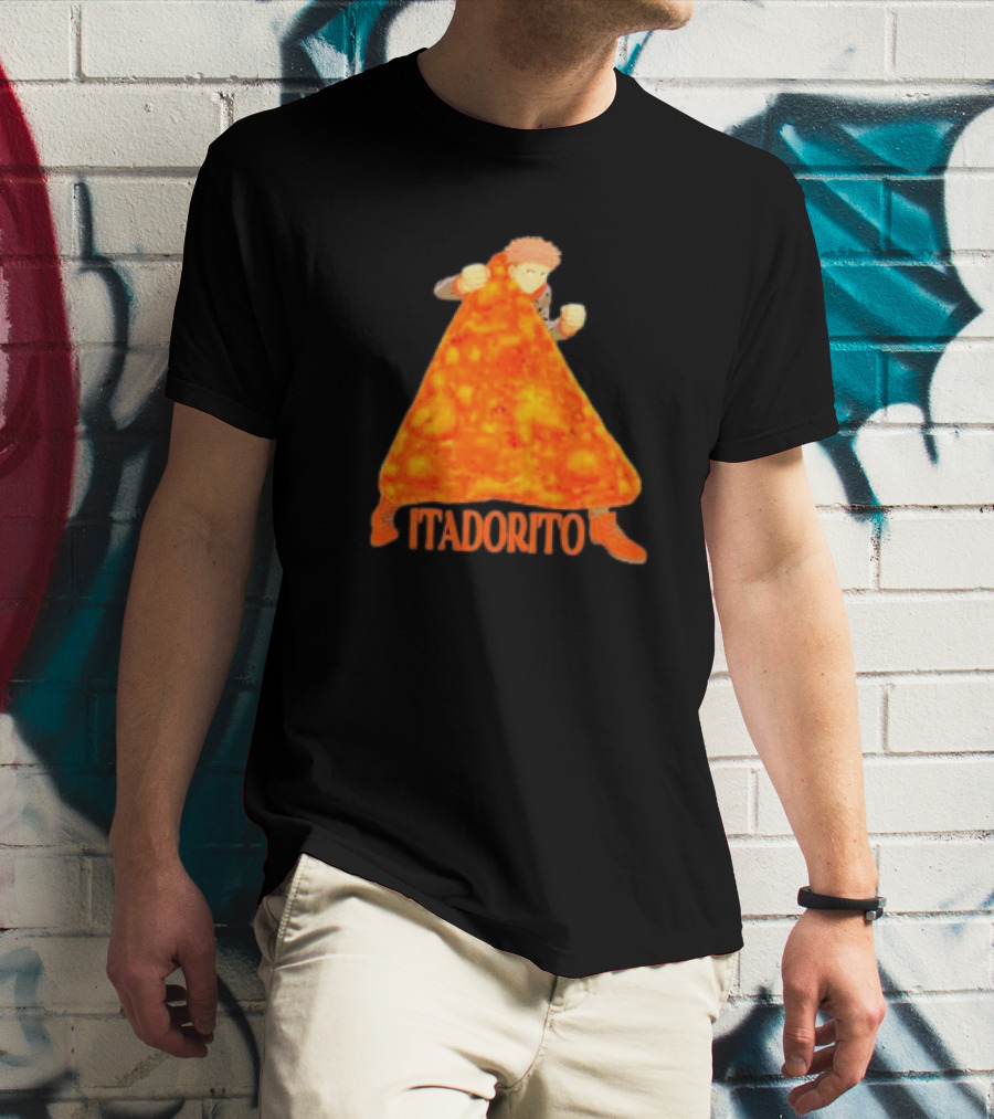 ItaDorito Jujutsu Kaisen Doritos Cheese Nachos Mashup T-Shirt