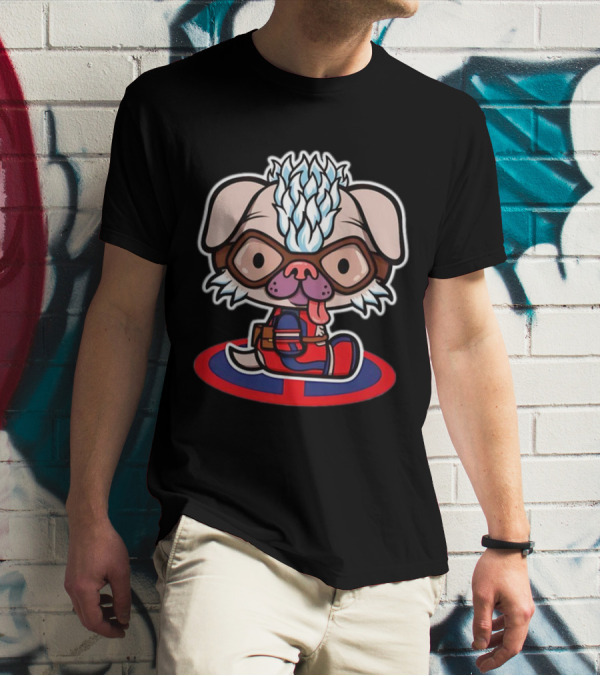 Dogpool Kawaii Hello Kitty Crossover T-Shirt