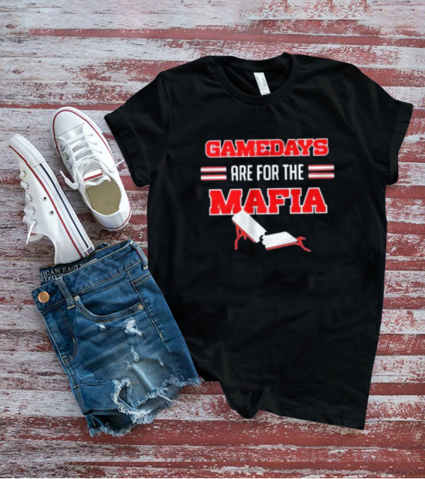 Gamedays Are For The Mafia Broken Table T-Shirt