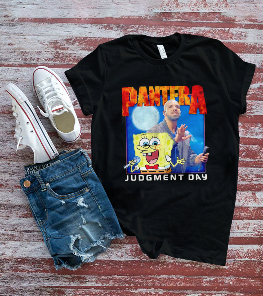 Pantera Judgment Day Drake Spongebob T-Shirt