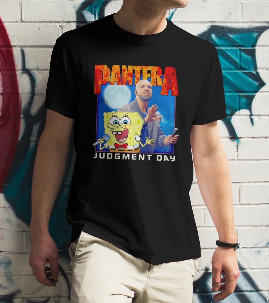 Pantera Judgment Day Drake Spongebob T-Shirt
