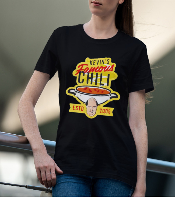 Kevin’s Famous Chili Estd 2005 Michael Wearing Badge T-Shirt