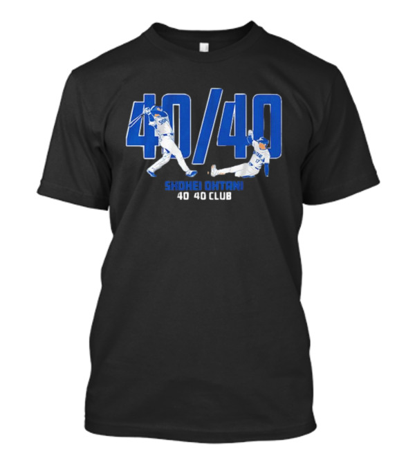 Shohei Ohtani 40/40 Club Los Angeles T-Shirt