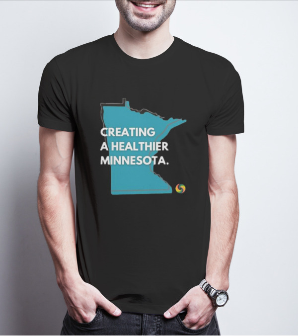 Creating A Healthier Minnesota State Logo With Swirl T-Shirt