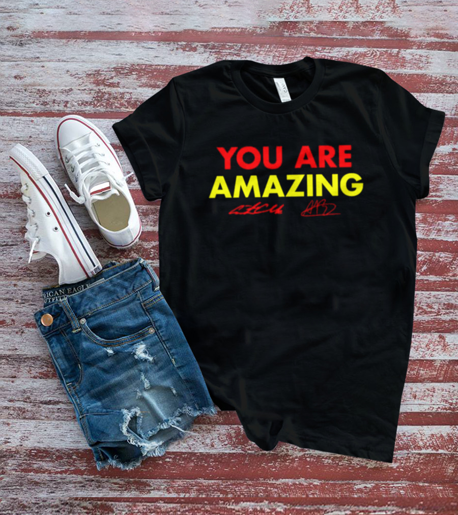 Clark Aliyah Boston You Are Amazing Indiana Fever Signature T-Shirt