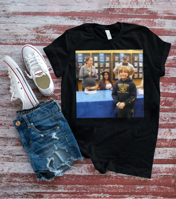 Jake Shane With Nicole Snooki Lavelle Venice Beach Surf Wear T-Shirt