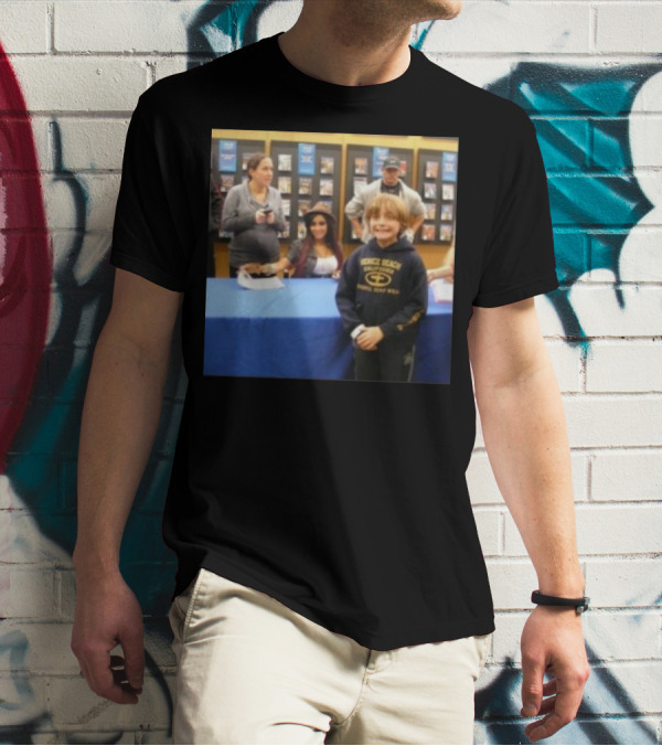 Jake Shane With Nicole Snooki Lavelle Venice Beach Surf Wear T-Shirt