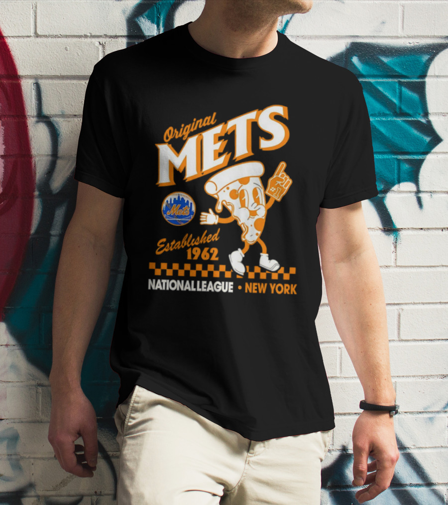 Original Mets Established 1962 National League New York T-Shirt
