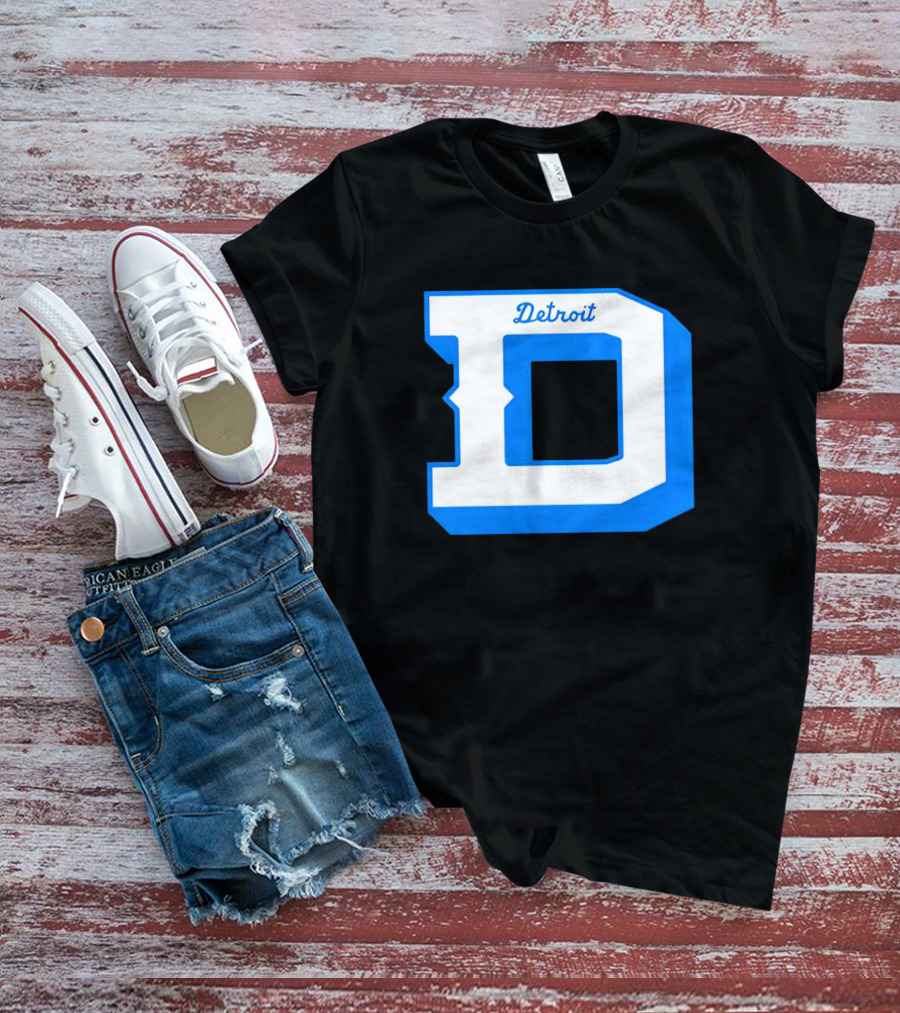 Detroit Lions Football Detroit D T-Shirt