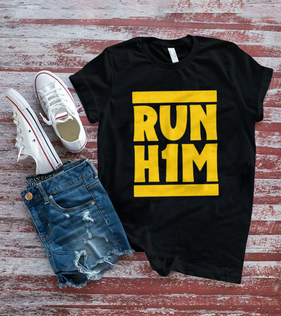 RUN H1M Street Art Graffiti T-Shirt
