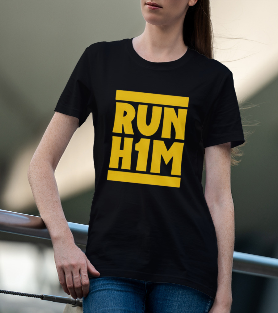 RUN H1M Street Art Graffiti T-Shirt