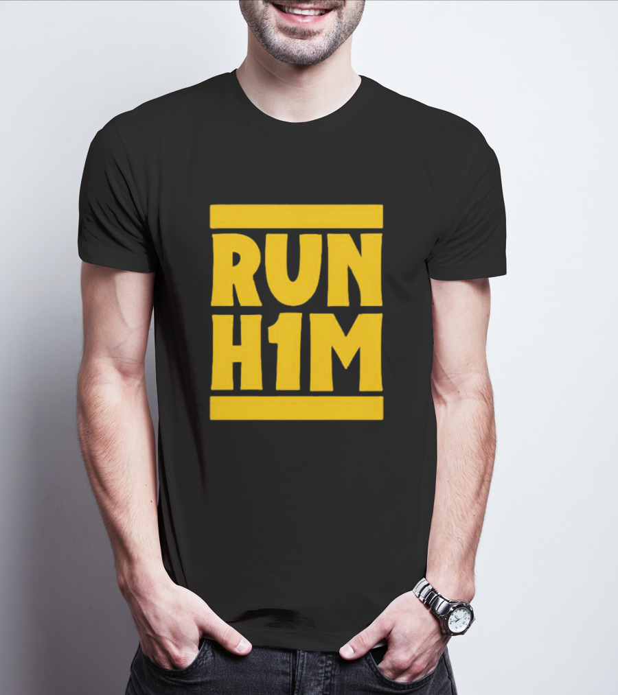 RUN H1M Street Art Graffiti T-Shirt