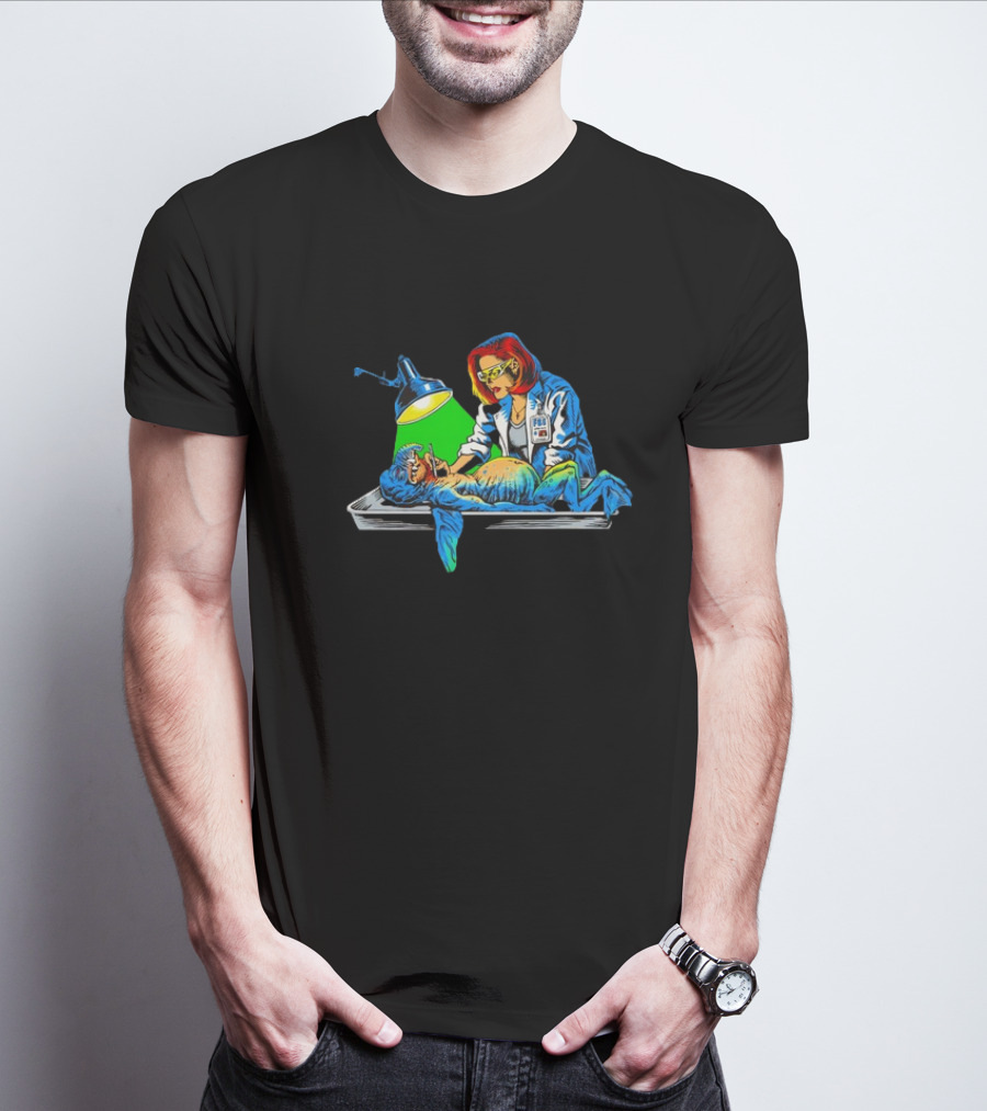 Full Wattopsy Alien Autopsy Investigation T-Shirt