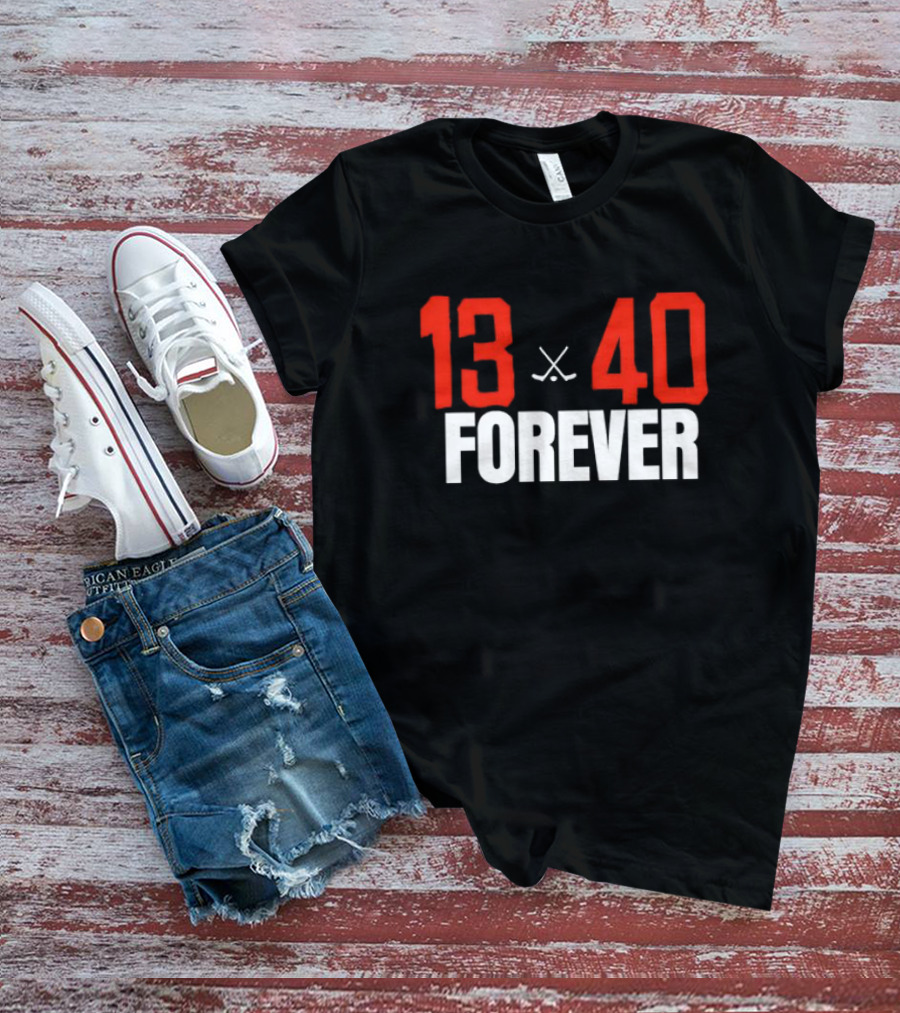 Johnny Gaudreau Hockey 13 40 Forever T-Shirt