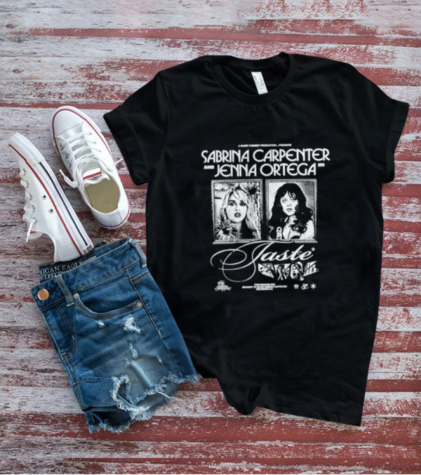 Sabrina Carpenter And Jenna Ortega In A Short X Sweet Production Presents Taste T-Shirt