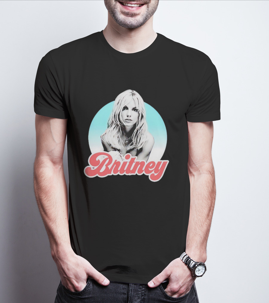 Britney Spears Retro Style Bootleg Fan T-Shirt