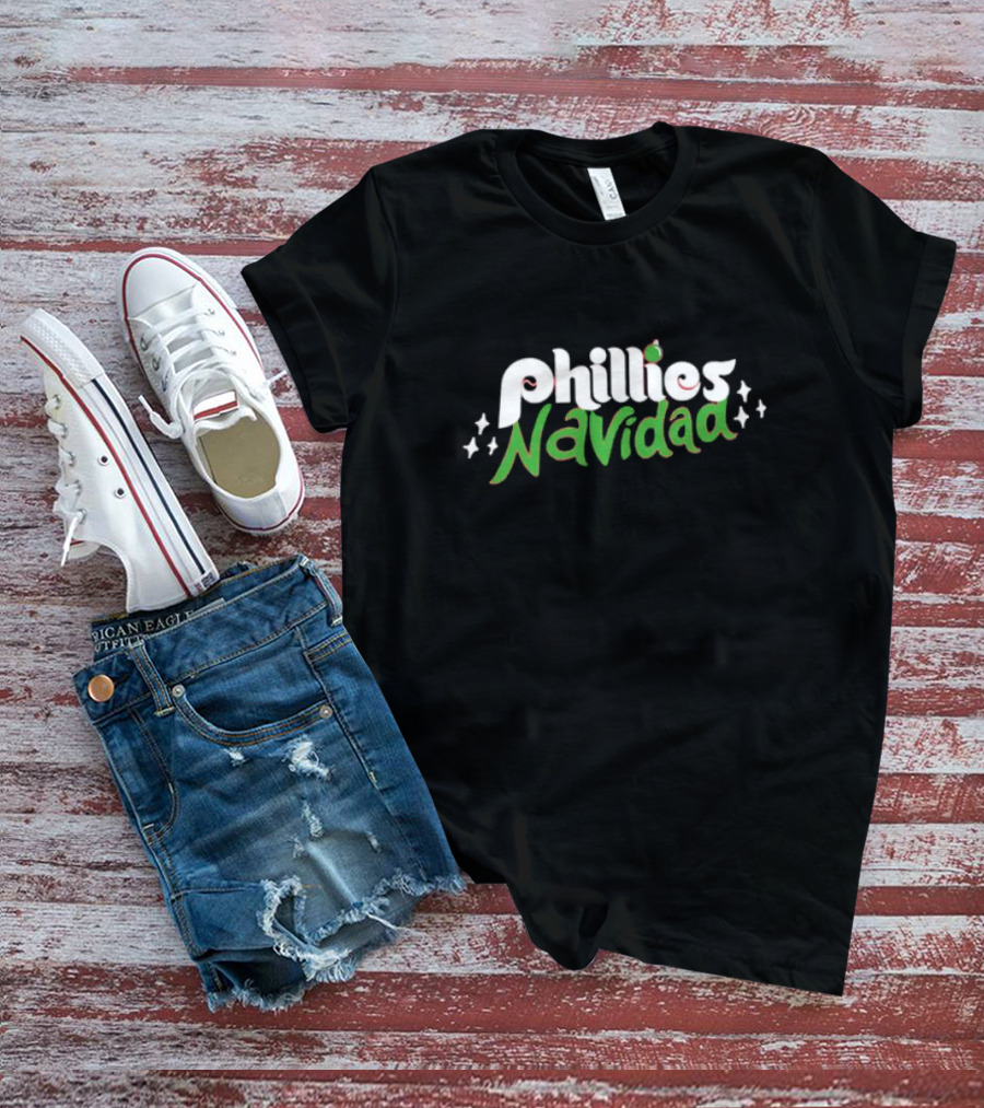 Phillies Navidad Christmas Philadelphia Phillies T-Shirt