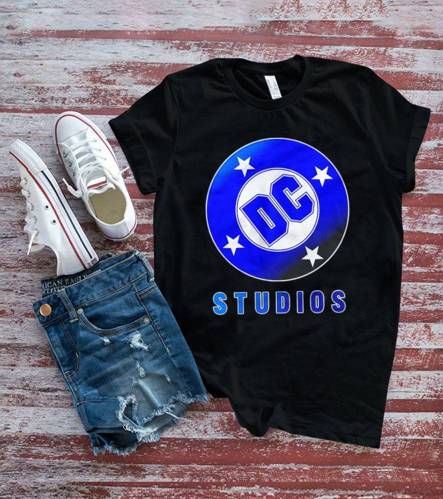 James Gunn DC Studios Logo With Stars T-Shirt