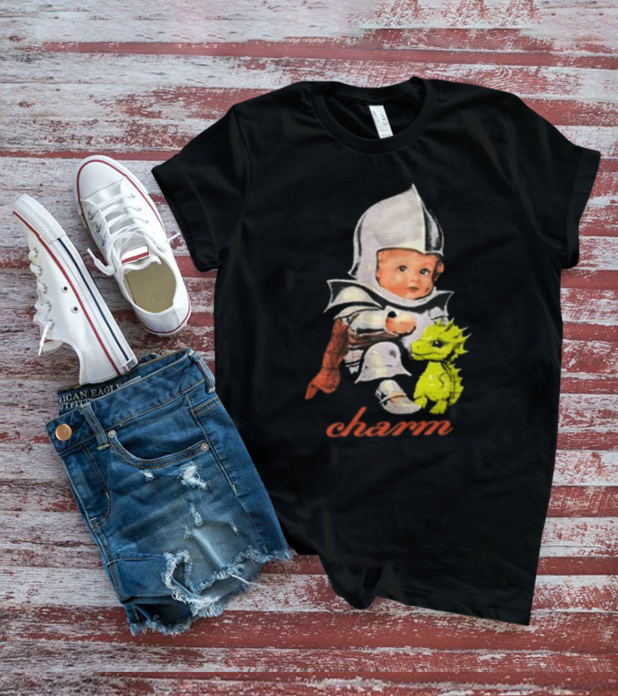 Claire Cottrill Charm Dragon Knight Baby T-Shirt