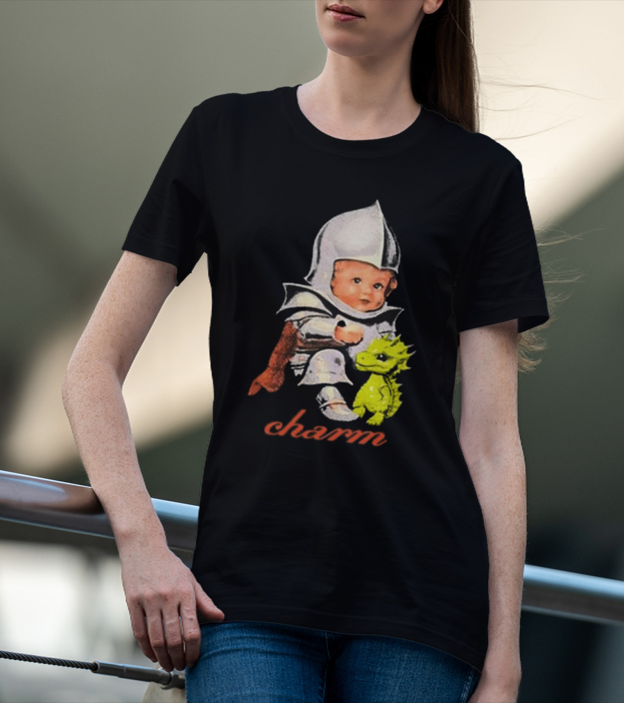 Claire Cottrill Charm Dragon Knight Baby T-Shirt