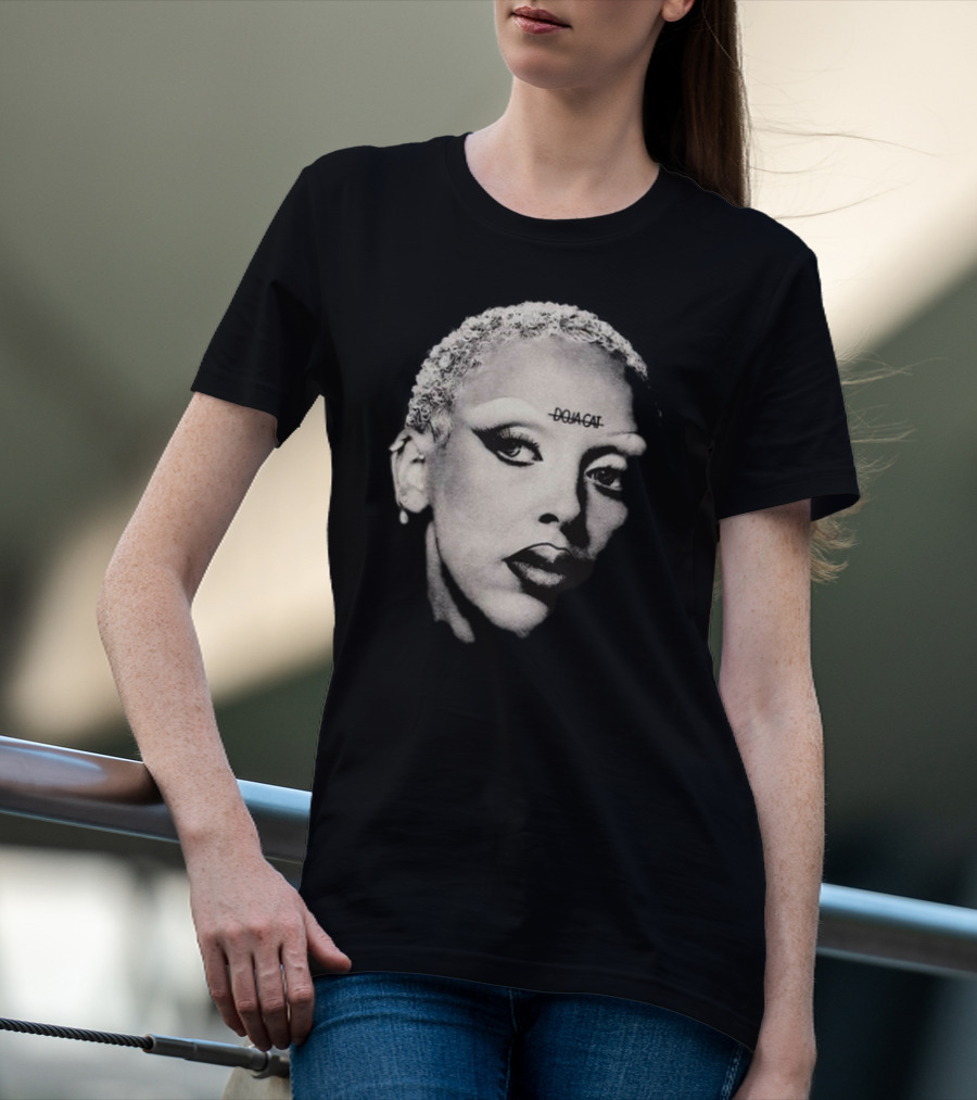 Doja Cat Claude Monochrome T-Shirt