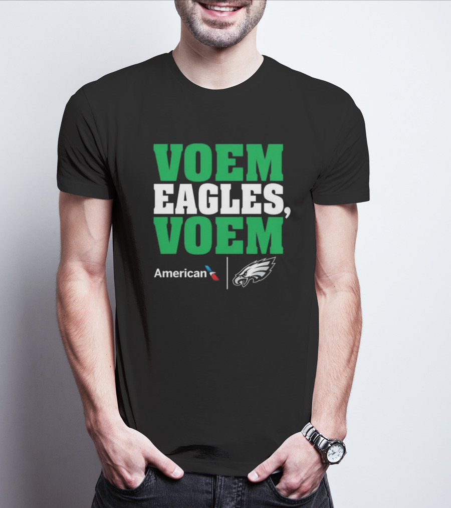 Voem Eagles Voem Philadelphia Eagles American Airlines T-Shirt